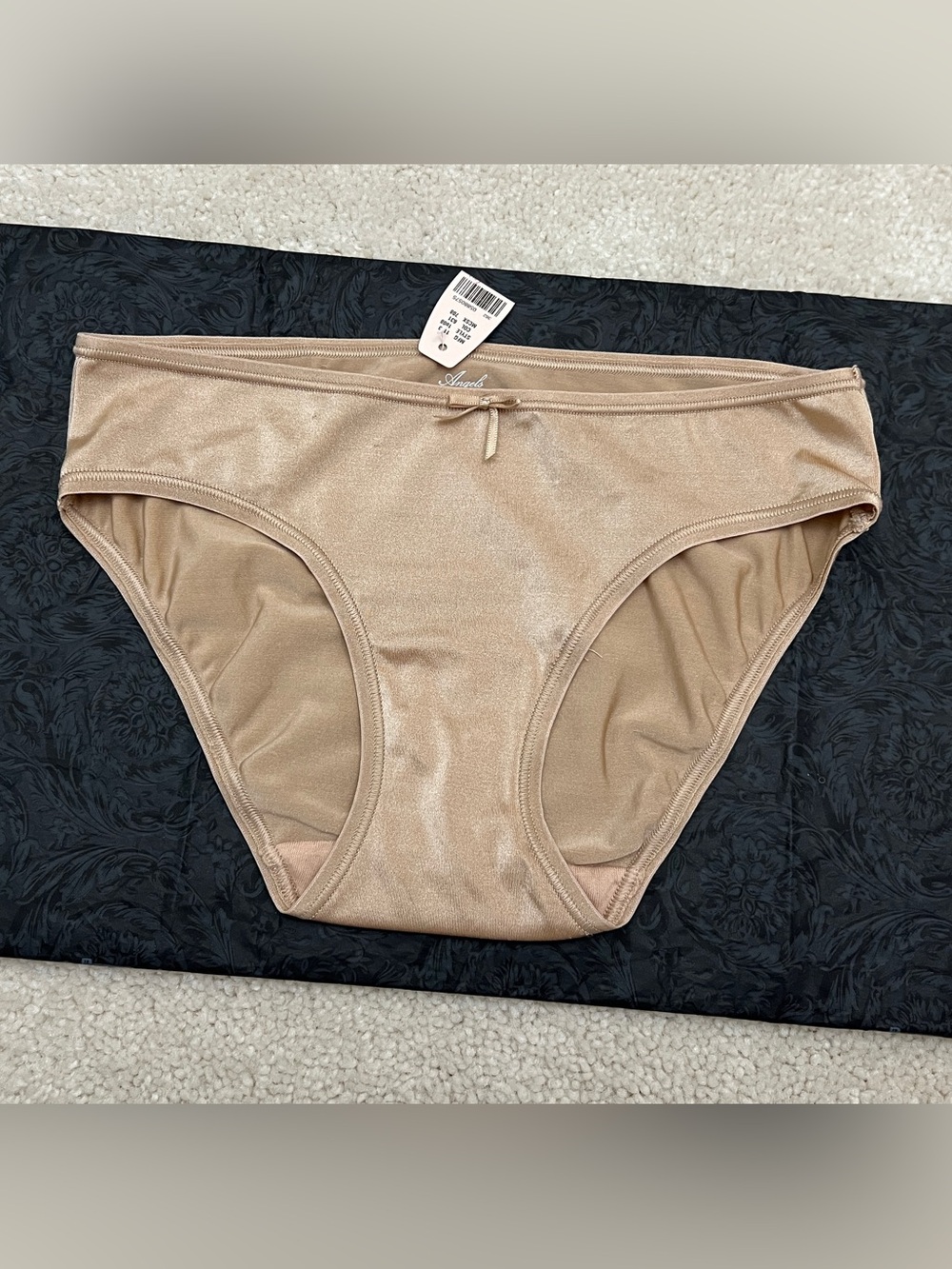 NWT Victoria’s Secret Dream Angels Satin Skin Wide Side Bikini Panties Small S